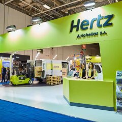 Hertz Truck & Van Booth 2017