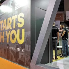 Adidas Marathon Indoor Booth 2017