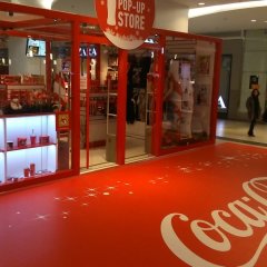 Coca Cola Pop Up store